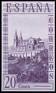 Spain - 1938 - Monuments - 20 CTS - Multicolor - Spain, Sights - Edifil 848a - Historical Monuments - 0